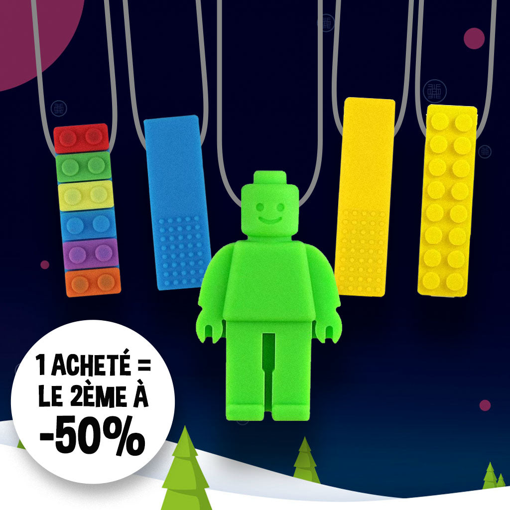 Collier à mâcher - 1 Acheté le 2ème 50%
