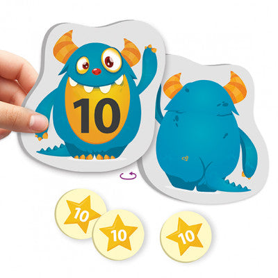 Jeu Trouves les paires de monstres - Les amis du 10