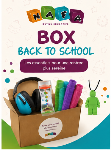 Box back to school NAFA | Concentration, lecture & besoins sensoriels