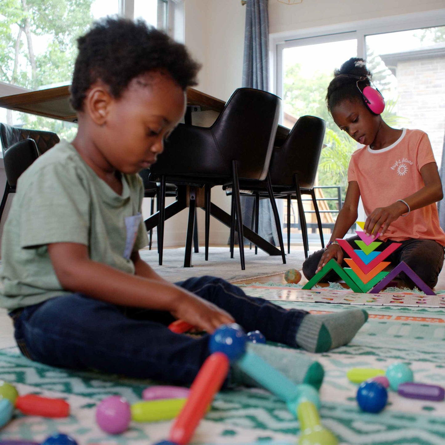 Magnetic building sticks - from 3 years old