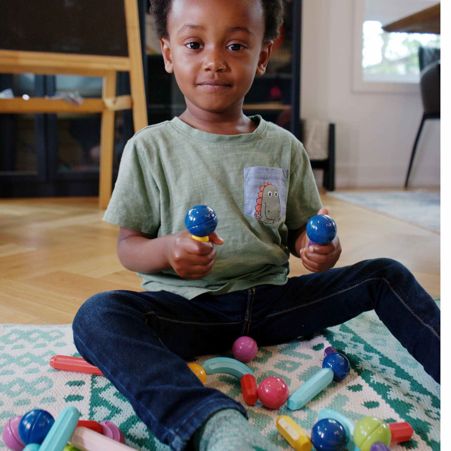 Magnetic building sticks - from 3 years old