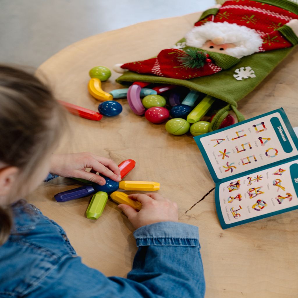 Magnetic building sticks - from 3 years old