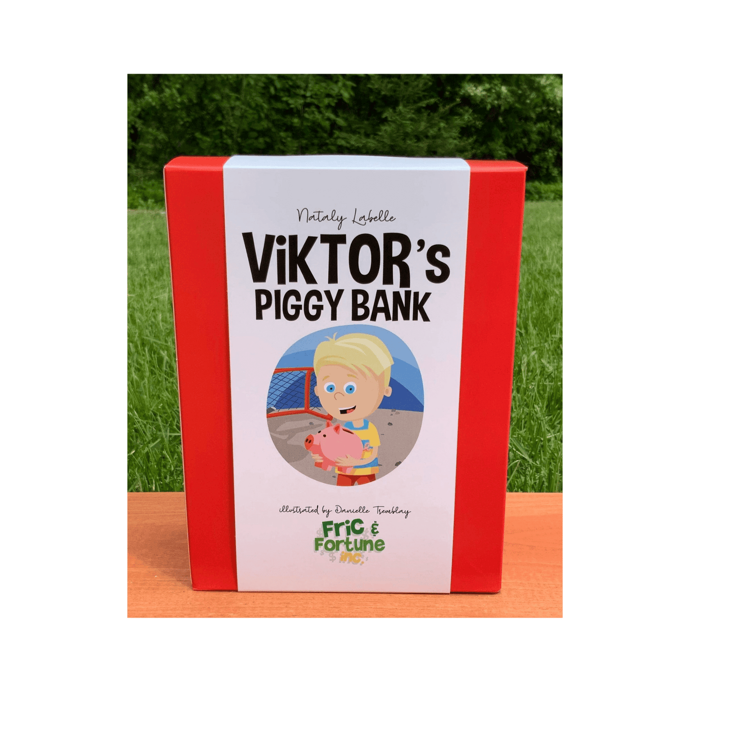 La tirelire de Viktor et livre