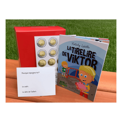 La tirelire de Viktor et livre