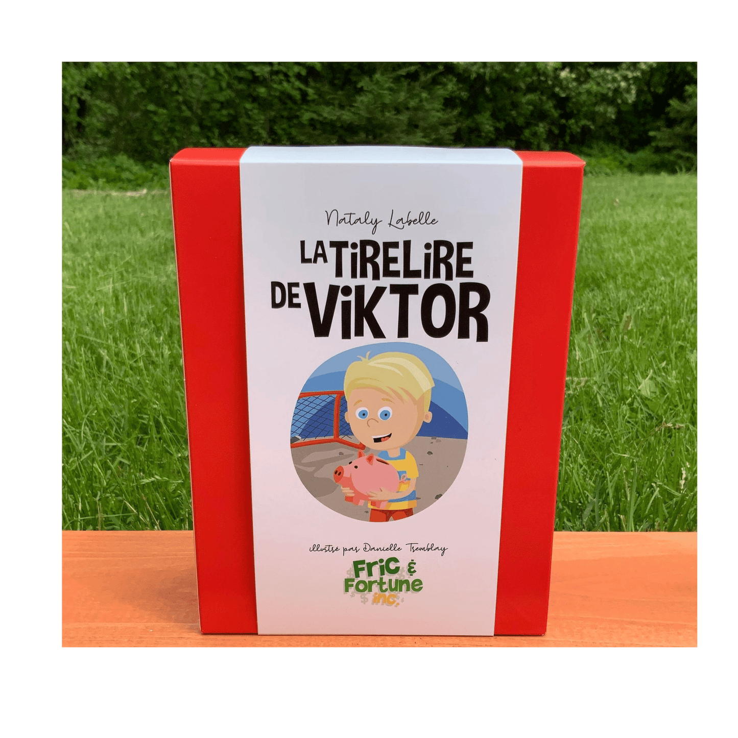 La tirelire de Viktor et livre