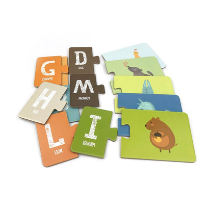 Casse-tête alphabet en anglais