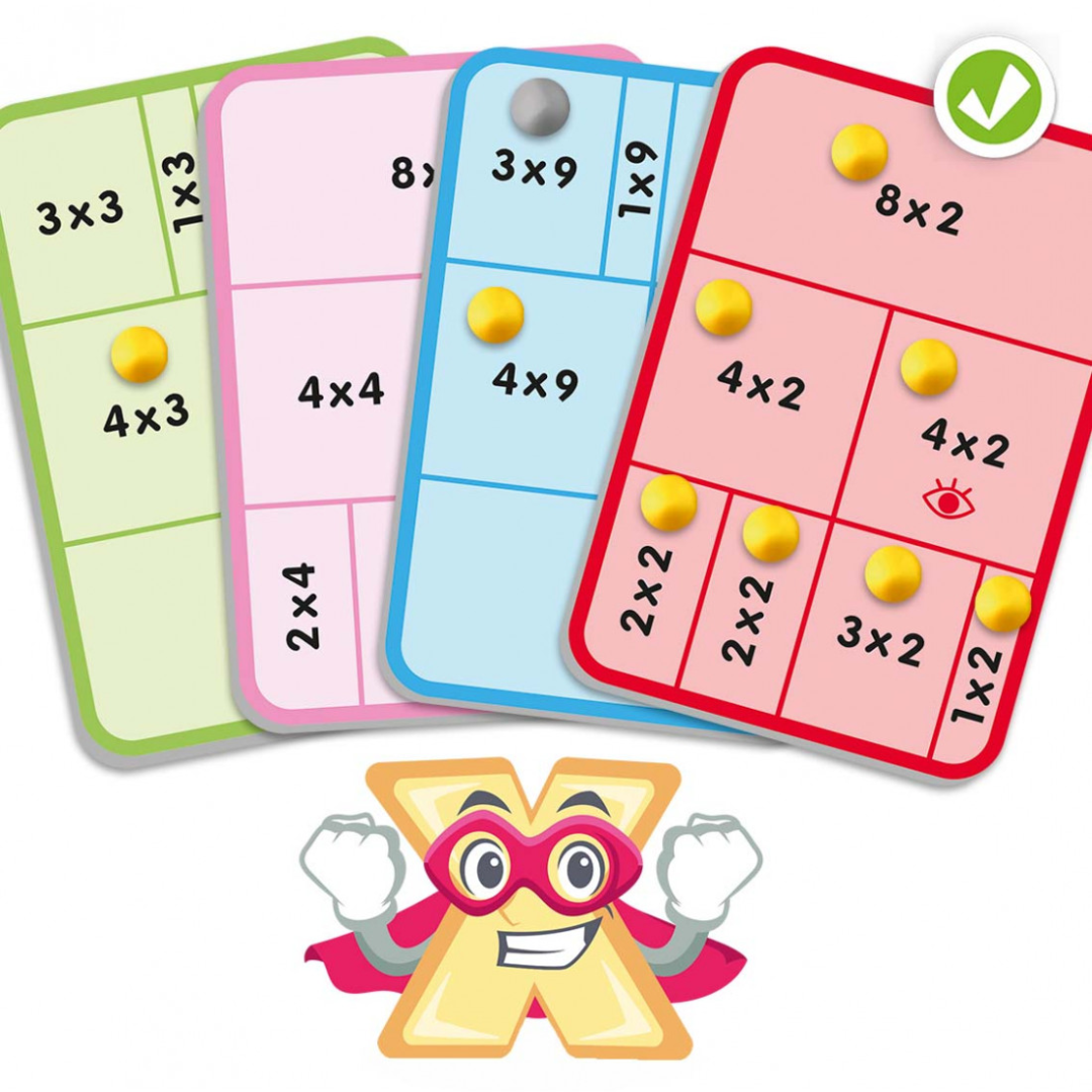 Fiches pour apprendre les tables de multiplication – Nafa - outils