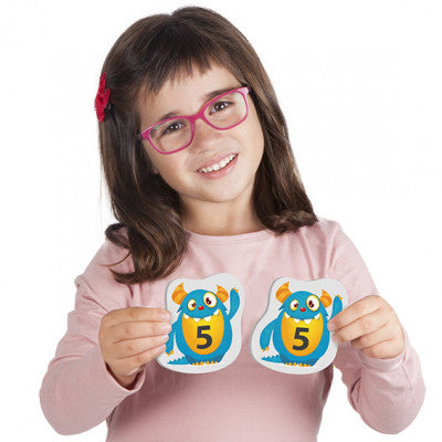 Jeu Trouves les paires de monstres - Les amis du 10