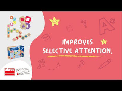 Selective attention dominoes