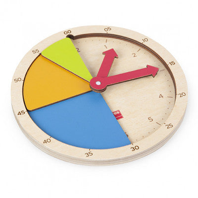 Wooden clock Let's build the time