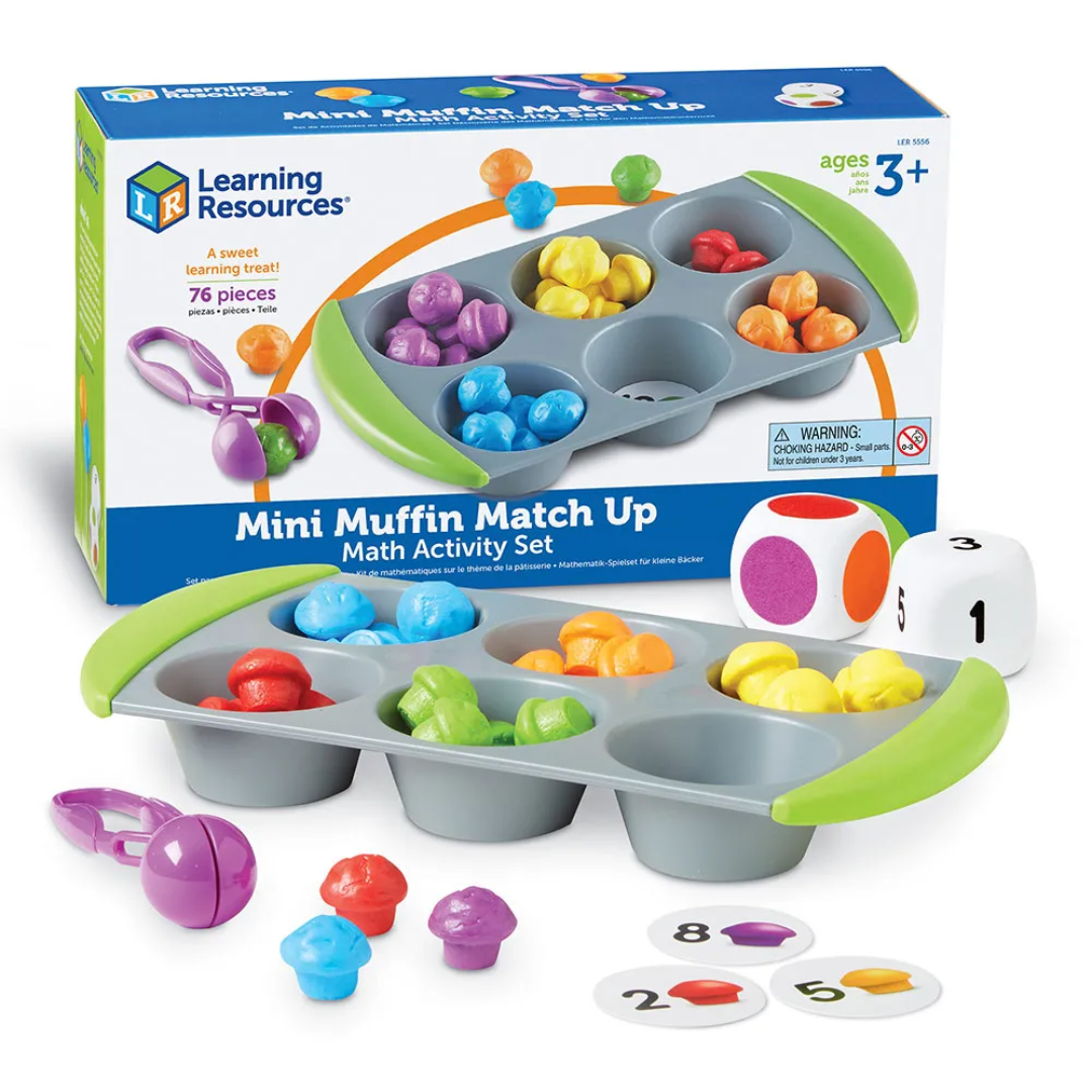 Mini Muffin Math Activity Set